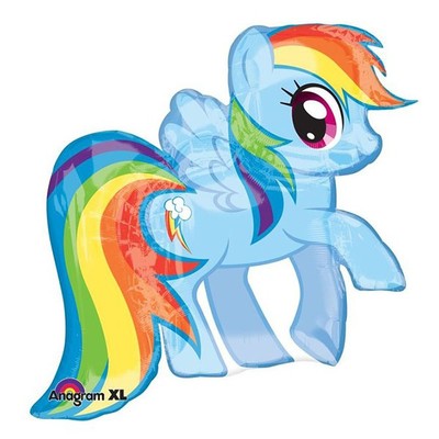 My Little Pony Foil Supershape Balloon (71cm x 68cm) Pk 1
