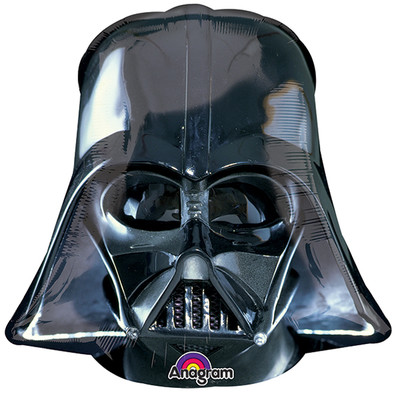 Star Wars Darth Vader Helmet Supershape Foil Balloon (63 x 63cm) Pk 1