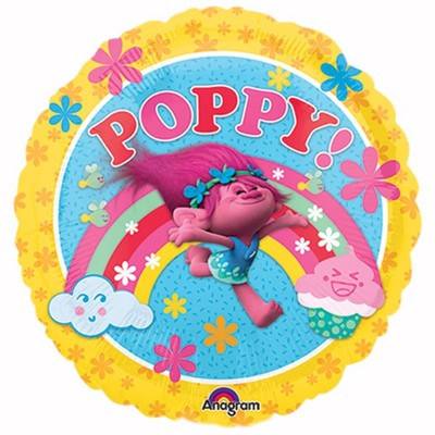 Trolls Poppy 17in. Foil Balloon Pk 1