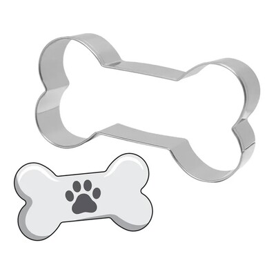 Dog Bone Stainless Steel Cookie Cutter