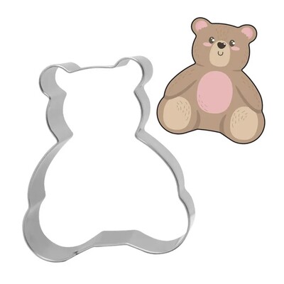 Teddy Bear Stainless Steel Cookie Cutter