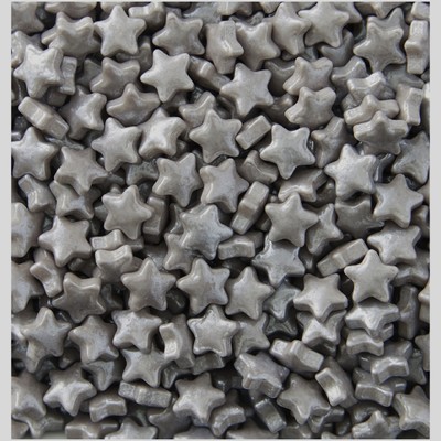 Silver Stars Cake Decorating Sprinkles (56g) Pk 1