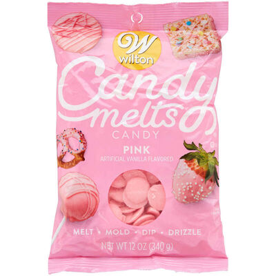 Pink Cake Decorating Candy Melts 340g Pk 1