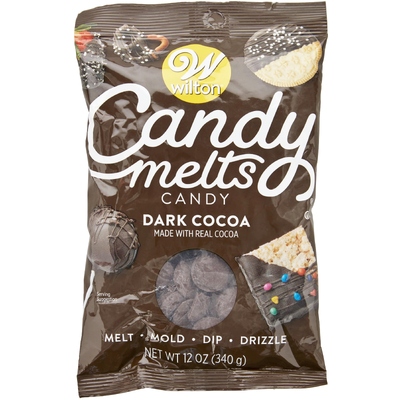 Wilton Dark Cocoa Cake Decorating Candy Melts 340g