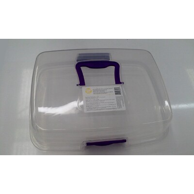 Rectangle 3 in 1 Cake Caddy Carrier / Holder Pk 1