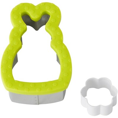 Easter Cookie Cutter Set with Grip - Bunny & Flower Pk 1