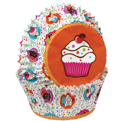 Cupcake Party Baking Cups (5cm) Pk 75