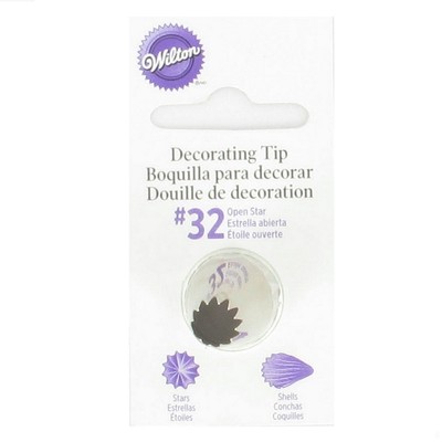 Cake Decorating Carded Open Star Tip #32 Pk1