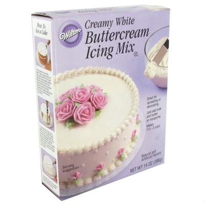 Creamy White Buttercream Icing Mix 396g Pk 1 