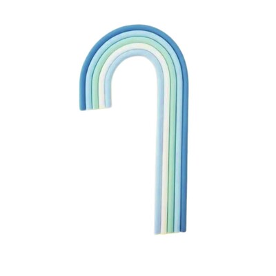 Wish Blue Rainbow Cake Topper