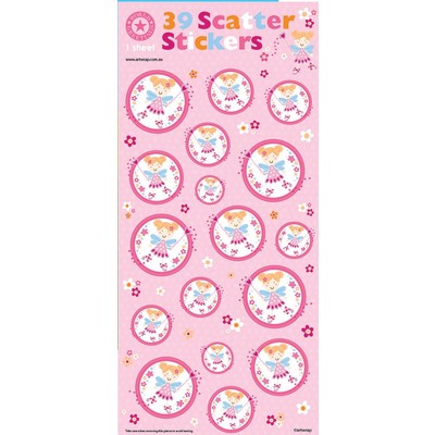 Assorted Pop Out Fairy Stickers (39 Stickers)