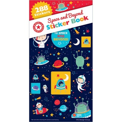 Space & Beyond Sticker Book (288 Assorted Stickers)