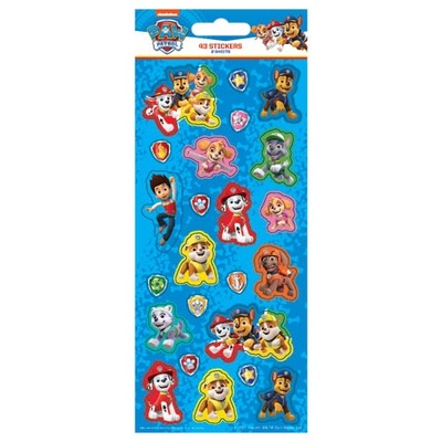 Paw Patrol Stickers (2 Sheets 43 Stickers)