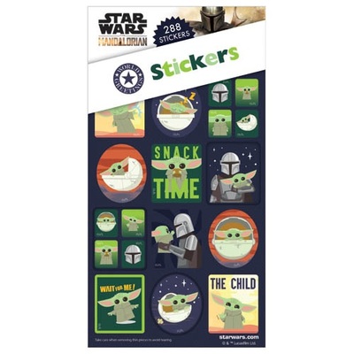 Star Wars Baby Yoda Sticker Book (288 Assorted Stickers)