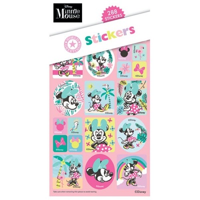 Minnie Mouse Sticker Book (288 Assorted Stickers)
