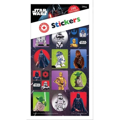 Star Wars Sticker Book (288 Assorted Stickers)