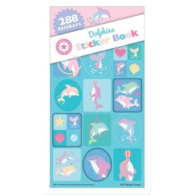 Dolphins Sticker Book (288 Assorted Stickers)