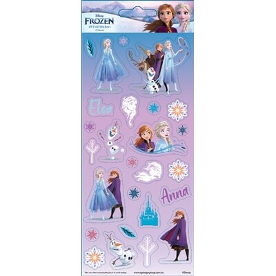 Frozen 2 Assorted Foil Stickers (2 Sheets 49 Stickers)