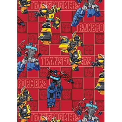 Disney Transformers Gift Wrapping Paper 700mm x 495mm