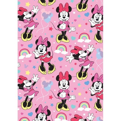 Minnie Mouse Gift Wrapping Paper 700mm x 495mm