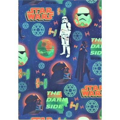Lucas Star Wars Gift Wrap 1 Sheet