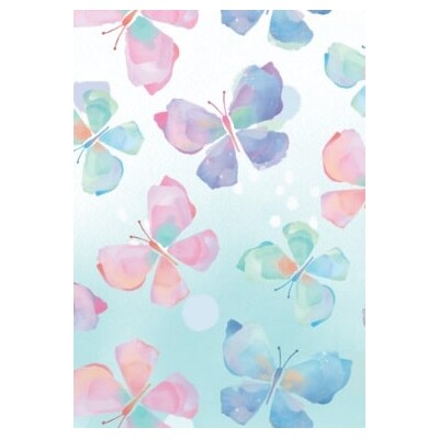 Butterflies Gift Wrapping Paper 700mm x 495mm