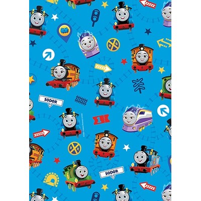 Thomas & Friends Gift Wrapping Paper 1 Sheet