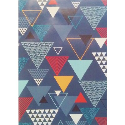 Gift Wrap - Arctic Triangles (700mm x 495mm) Pk 1