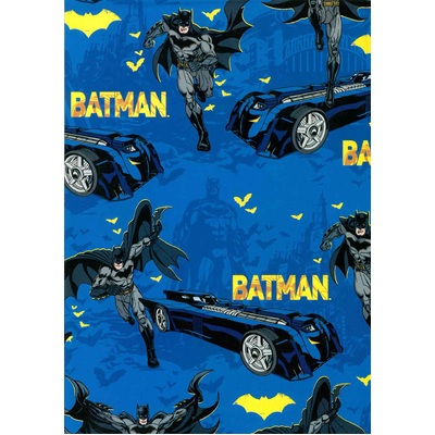 Batman Gift Wrap 700mm x 495mm (Pk 1)