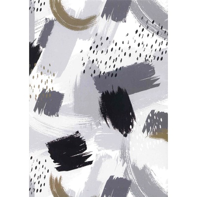 Formal Brush Strokes Gift Wrap 700mm x 495mm (Pk 1)