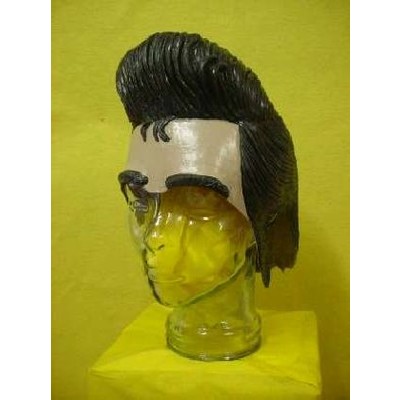 Elvis Latex Headpiece / Wig Pk 1