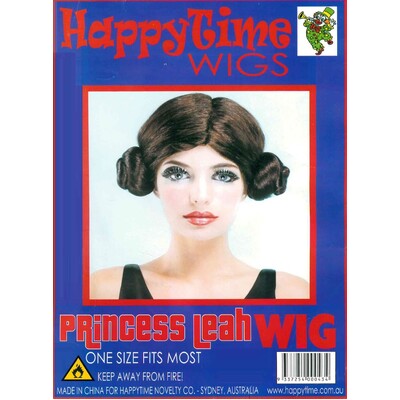 Brown Star Princess Leah Wig