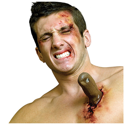 Woochie Ouch Knife 3D Latex Scar (Pk 1)