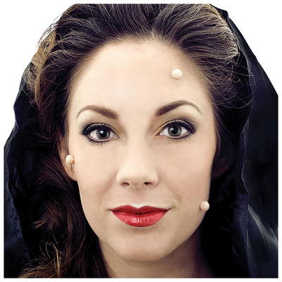 Woochie Latex 3D Stage Warts (Pk 3)