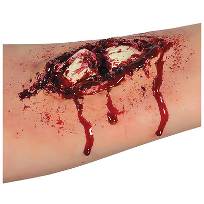 Woochie Broken Bone 3D Latex Scar (Pk 1)