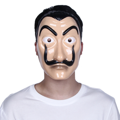 Plastic Salvador Dali Face Mask