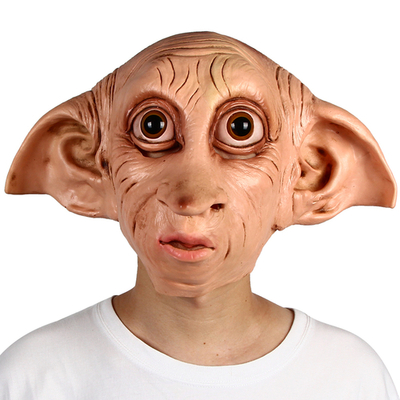 Latex Full Head House Elf Mask