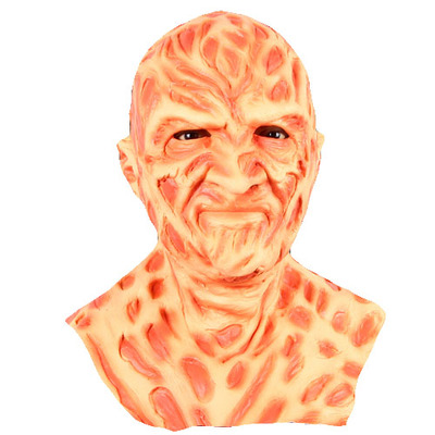 Latex Full Head Nightmare Man Mask