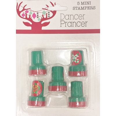 Assorted Christmas Stamper Party Favours (Pk 5)