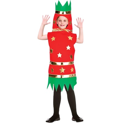 Child Christmas Cracker Bon Bon Costume (One Size)
