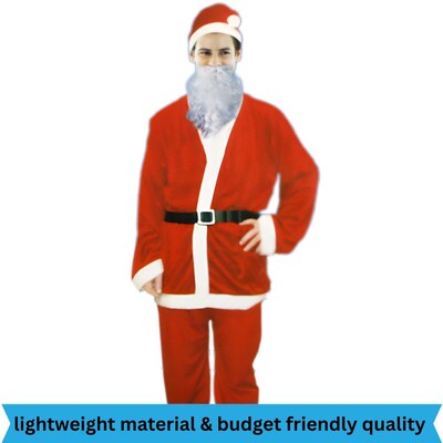 Adult Santa Claus Costume Pk 1
