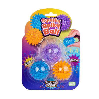 Squishy Spiky Balls (Pk 3)