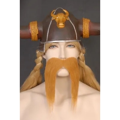 Brown Viking Moustache (Pk 1)