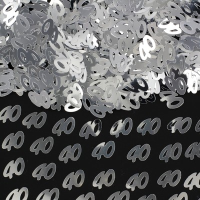 Silver 40 Confetti Pk 1 (14g)