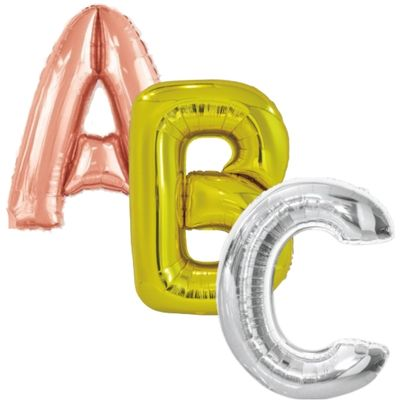 Small Foil Letter Balloons image