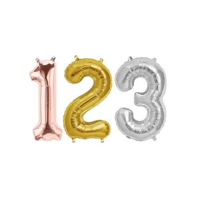 Foil Number Balloons image