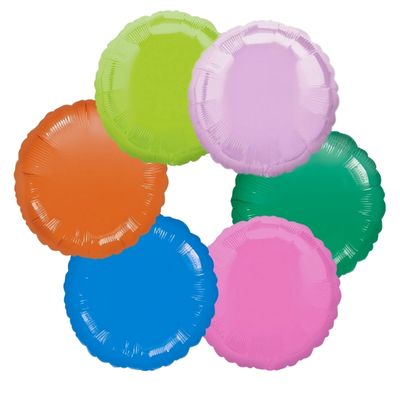 Coloured Foil Balloons image